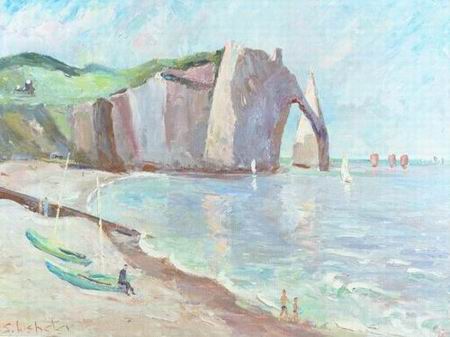 French Countryside oil painting